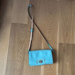 Kate Spade ♠️ Aqua Blue Crossbody Bag